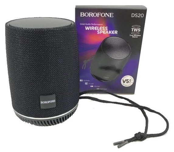 Bluetooth колонка Borofone DS20 (Черный)