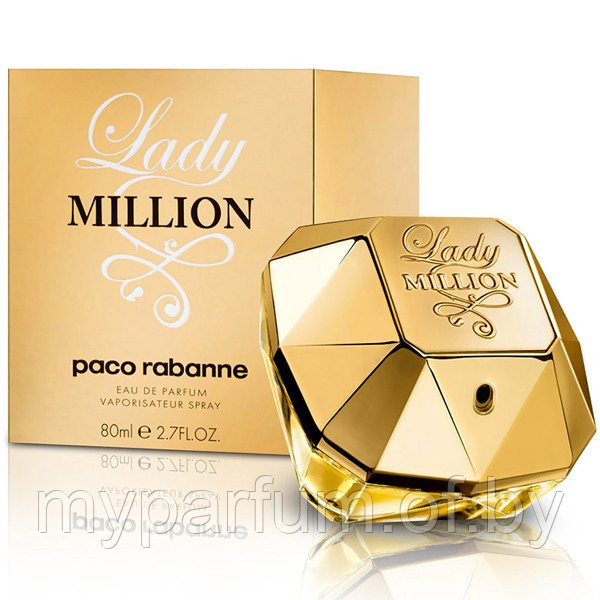 Женская парфюмированная вода Paco Rabanne Lady Million edp 80ml (PREMIUM)