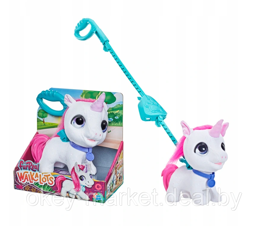 Интерактивная игрушка Единорог на поводке FurReal Friends E8727 - фото 4 - id-p168472901