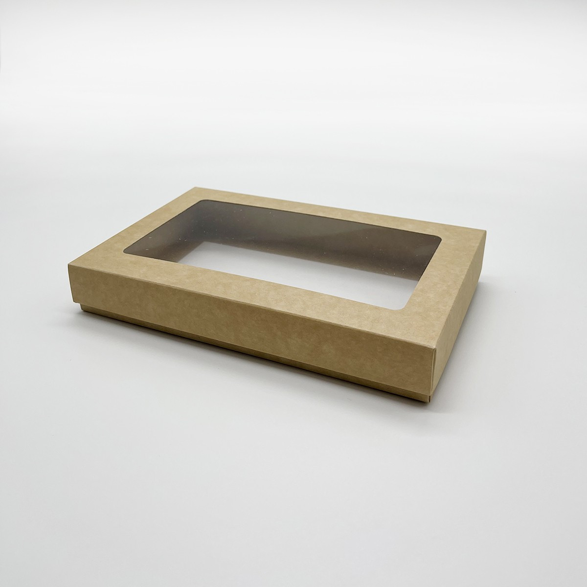 Коробка 150x110x30 мм Крафт с окном