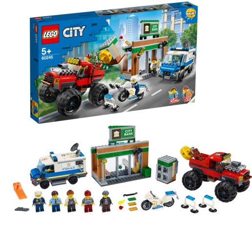 Конструктор LEGO Origina City 60245 Ограбление полицейского монстр-трака