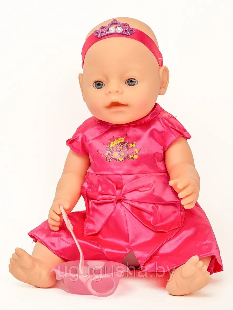 Кукла пупс МиЛая Малышка 38см многофункциональная - фото 1 - id-p168482712