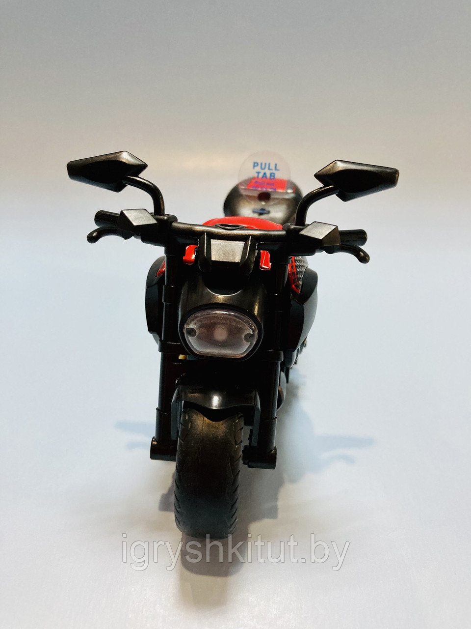 Мотоцикл металлический инерционный, звуковые эффекты - фото 3 - id-p168486414