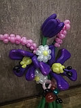 Букеты из шаров со сложными цветами, фото 4