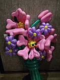 Букеты из шаров со сложными цветами, фото 3