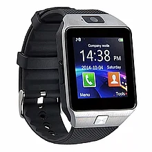 Умные часы Smart Watch DZ09 (серебристый/черный)