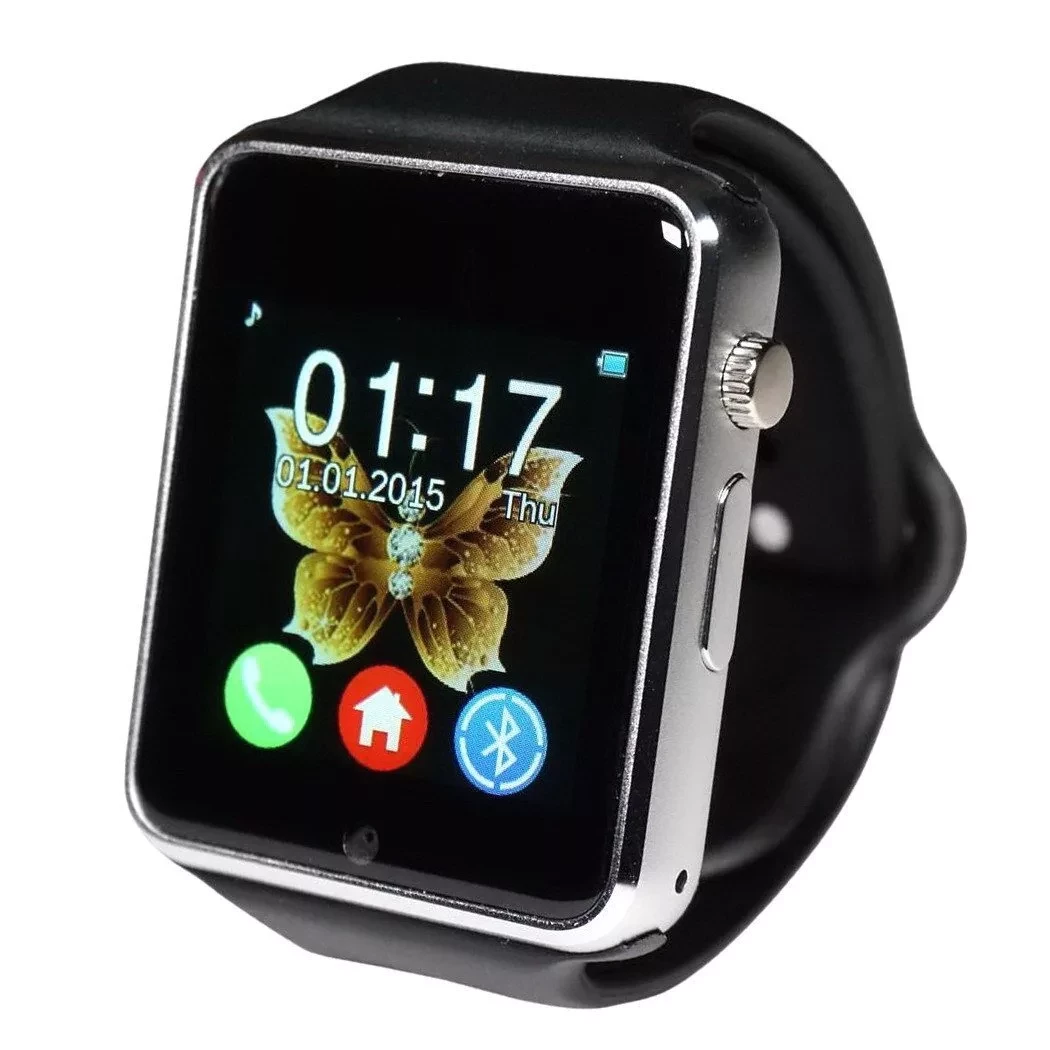 Умные часы smart watch W8 (черный) - фото 1 - id-p86062551