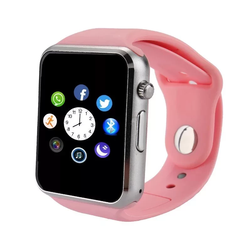 Умные часы smart watch W8 (розовые) - фото 1 - id-p86062550