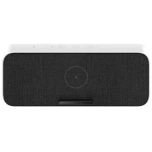 Портативная акустика с беспроводной зарядкой Xiaomi Wireless Charging Bluetooth Speaker (XMWXCLYYX01ZM) White - фото 1 - id-p159078039