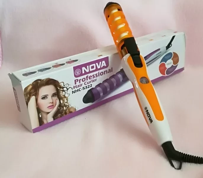 Стайлер для волос NOVA NHC-5322 (оранжевый) - фото 2 - id-p146250925