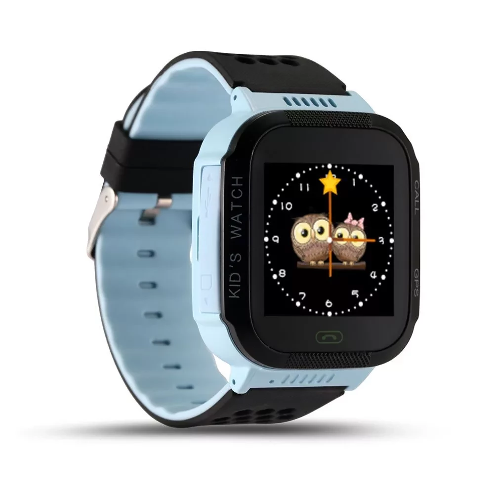 Детские GPS часы Smart Baby Watch Q528 (черный/синий) - фото 1 - id-p87546084