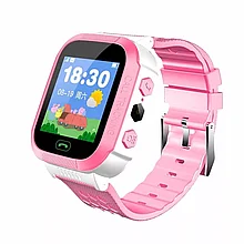 Детские GPS часы Smart Baby Watch Q528 (белый/красный)