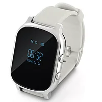 Умные часы детские Smart Watch GW700 (T58) (Серебро)