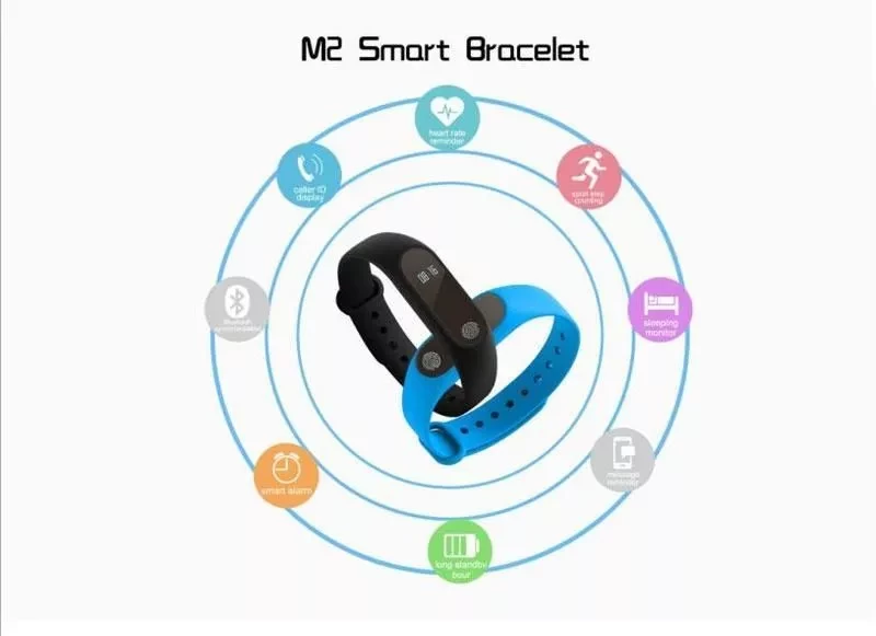Фитнес-браслет Intelligence Health Bracelet M2 - фото 2 - id-p74451173