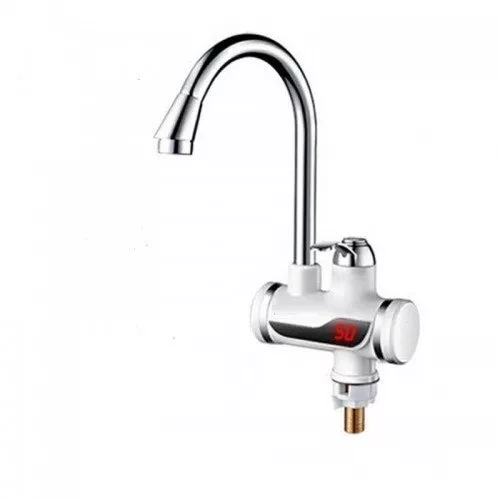 Проточный водонагреватель Instant Electric Heating Water Faucet с дисплеем - фото 1 - id-p80820108