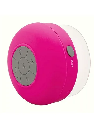 Водонепроницаемая Bluetooth колонка для душа BathBeats (розовый), фото 2