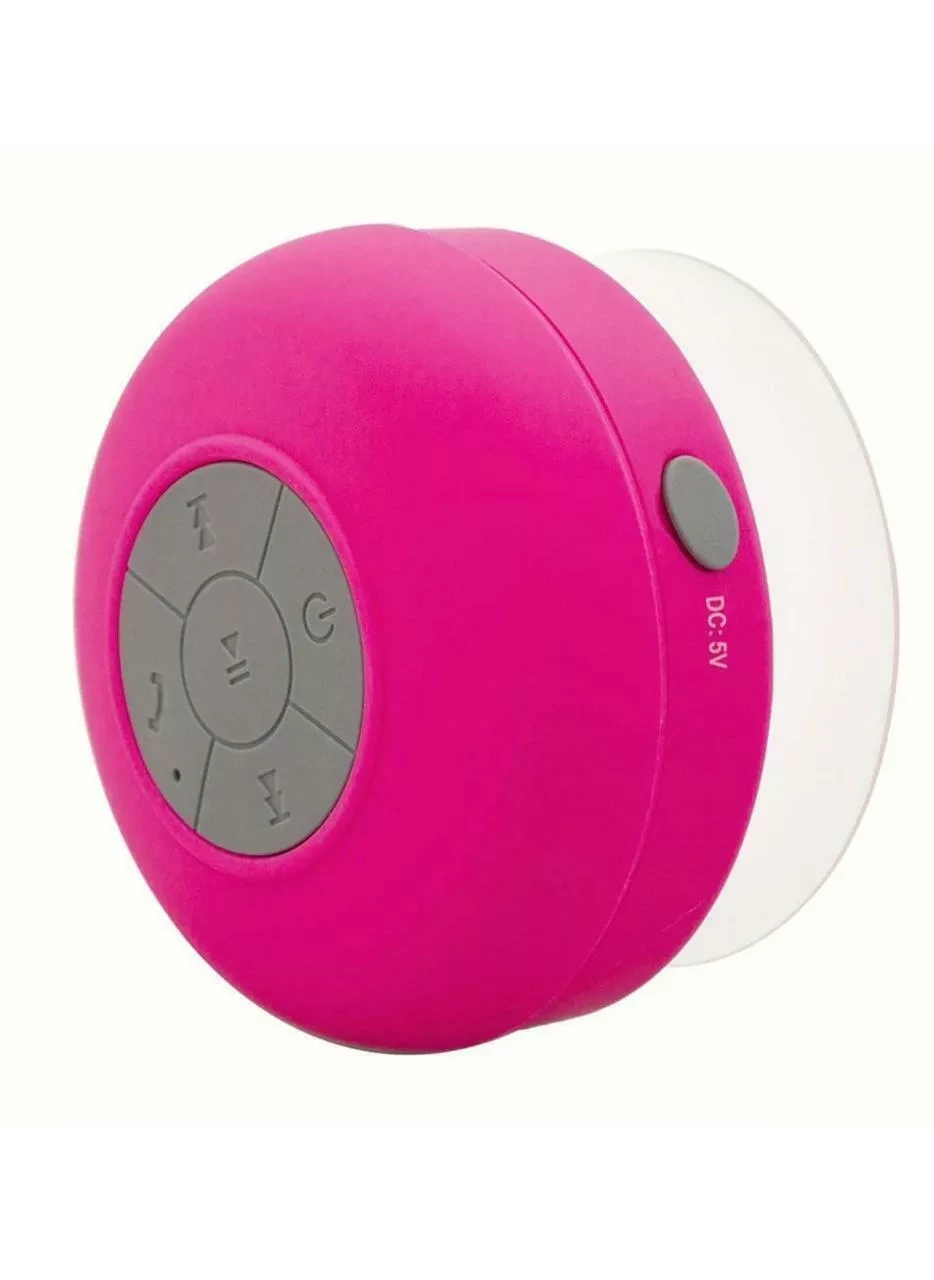 Водонепроницаемая Bluetooth колонка для душа BathBeats (розовый) - фото 2 - id-p82387700