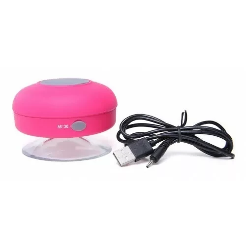 Водонепроницаемая Bluetooth колонка для душа BathBeats (розовый) - фото 3 - id-p82387700