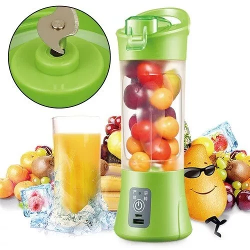 ПОРТАТИВНАЯ МИНИ СОКОВЫЖИМАЛКА С ПОДЗАРЯДКОЙ ОТ ТЕЛЕФОНА JUICE CUP - фото 1 - id-p82387688