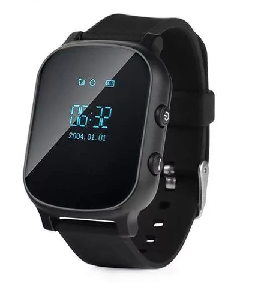 Умные часы детские Smart Watch GW700 (T58) (Черные) - фото 1 - id-p103124367