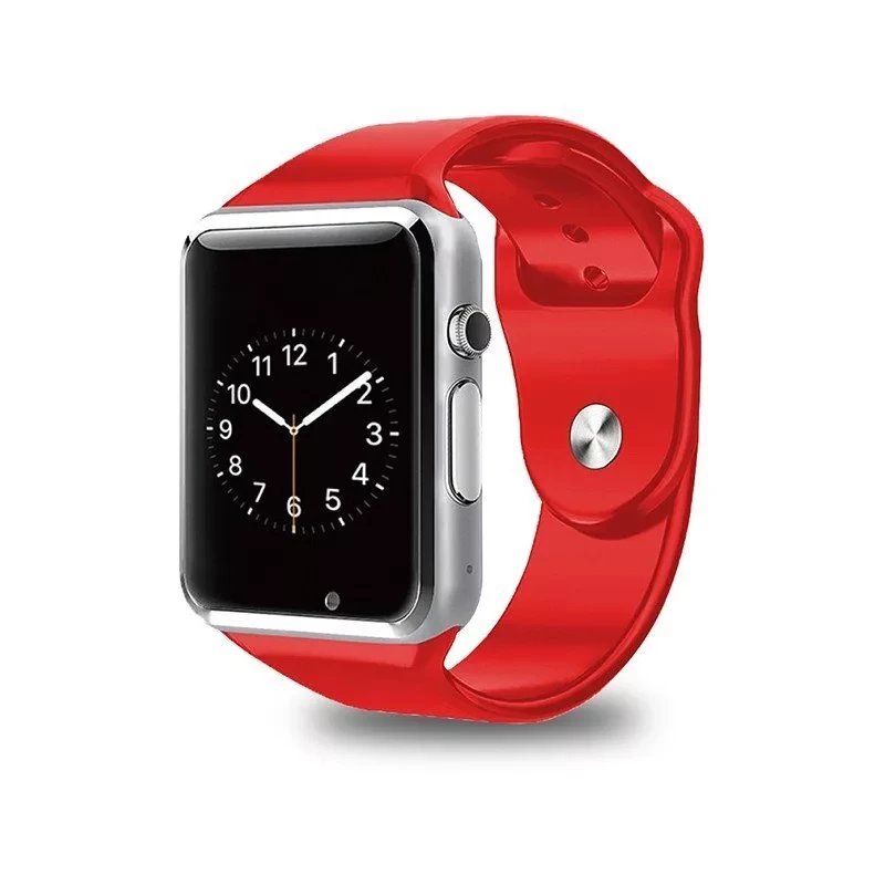 Умные часы smart watch W8 (красный) - фото 1 - id-p132624039