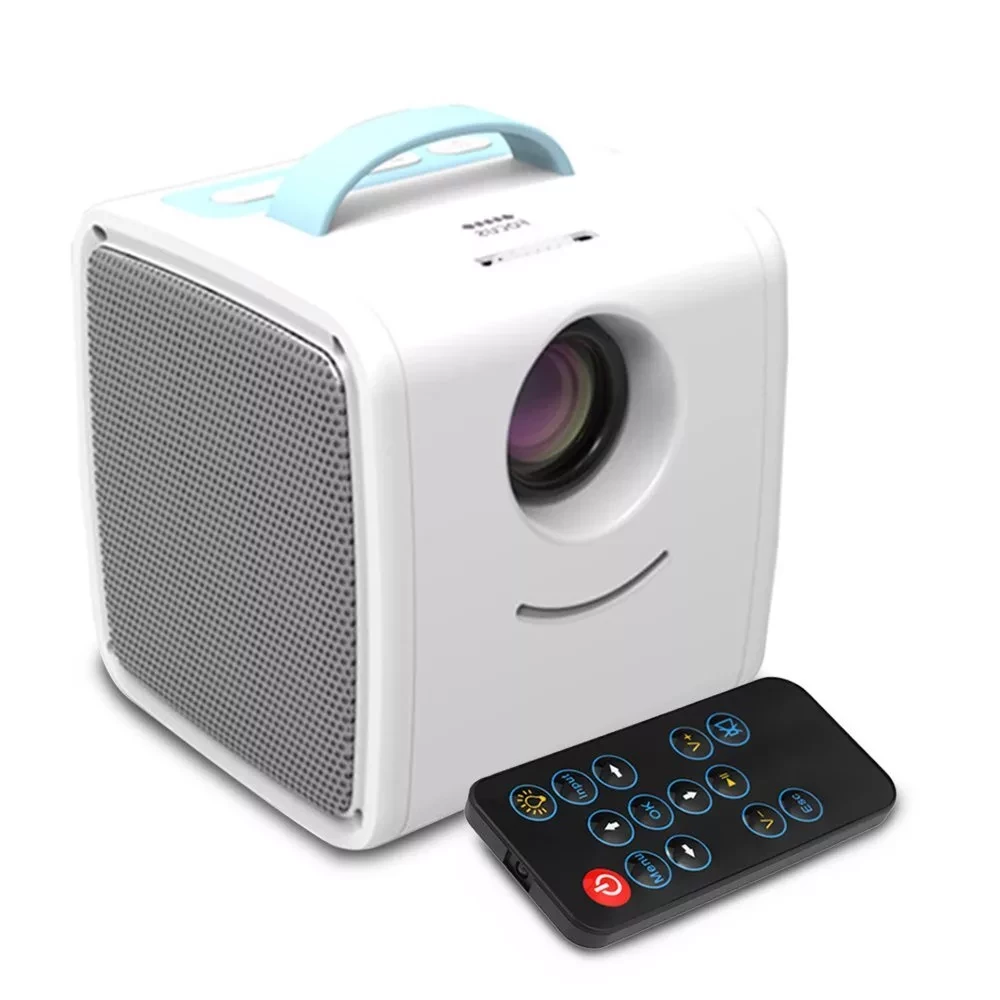 Детский проектор Kids Story Projector Q2 (белый/голубой) - фото 1 - id-p132624041