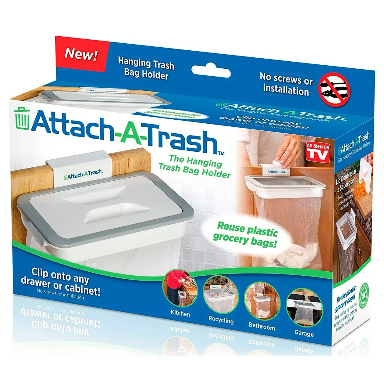 Держатель мусорных пакетов Attach-A-Trash - фото 9 - id-p151623331