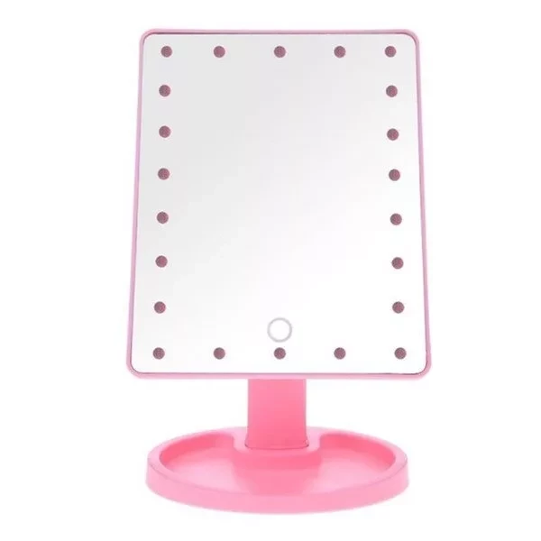 Зеркало косметическое NORMANN AMM-322 (Розовый) - фото 1 - id-p122981782