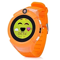 Детские GPS часы Smart Baby Watch Q610 (оранжевый)