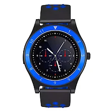 Умные часы Smart Watch R10 (синий/чёрный) (Уцененный товар)