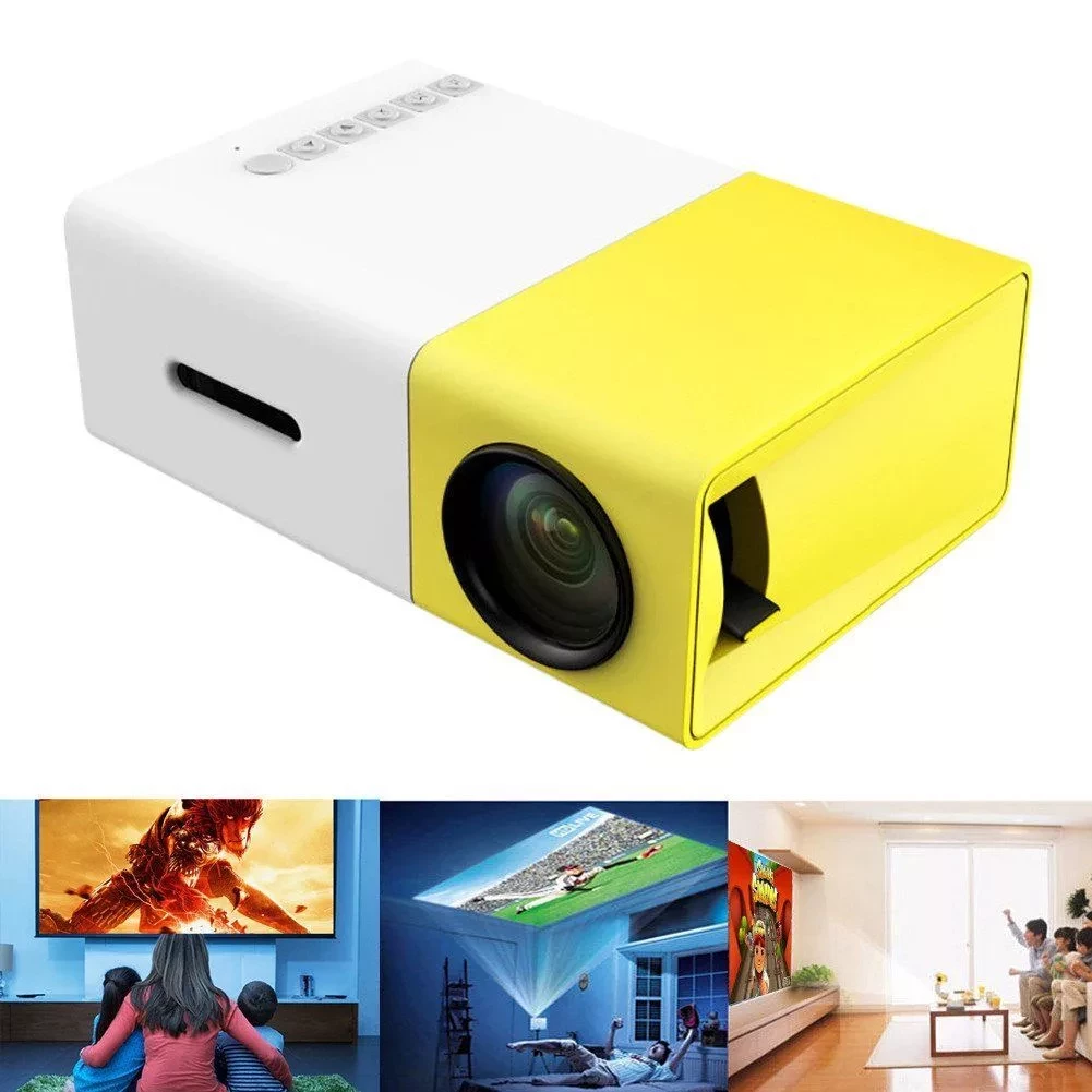 Мини - проектор Led Projector YG-300 - фото 1 - id-p77609008