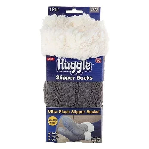 Носки-тапки Huggle Slipper Socks - фото 3 - id-p116477078