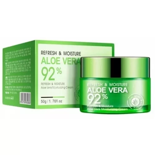 Крем для лица BioAqua Aloe Vera Refresh Moisture Cream / BioAqua Aloe Vera 92% Refresh Moisture Cream - фото 2 - id-p154990013