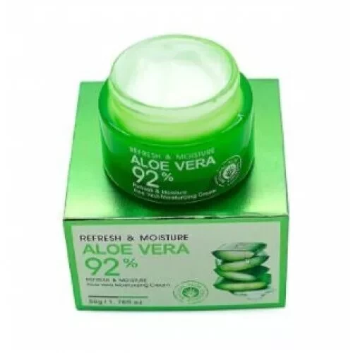 Крем для лица BioAqua Aloe Vera Refresh Moisture Cream / BioAqua Aloe Vera 92% Refresh Moisture Cream - фото 4 - id-p154990013