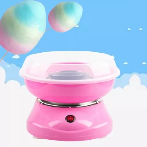 Аппарат для приготовления сладкой ваты Cotton Candy Maker / Коттон Кэнди Мэйкер / (розовый) - фото 5 - id-p155855879