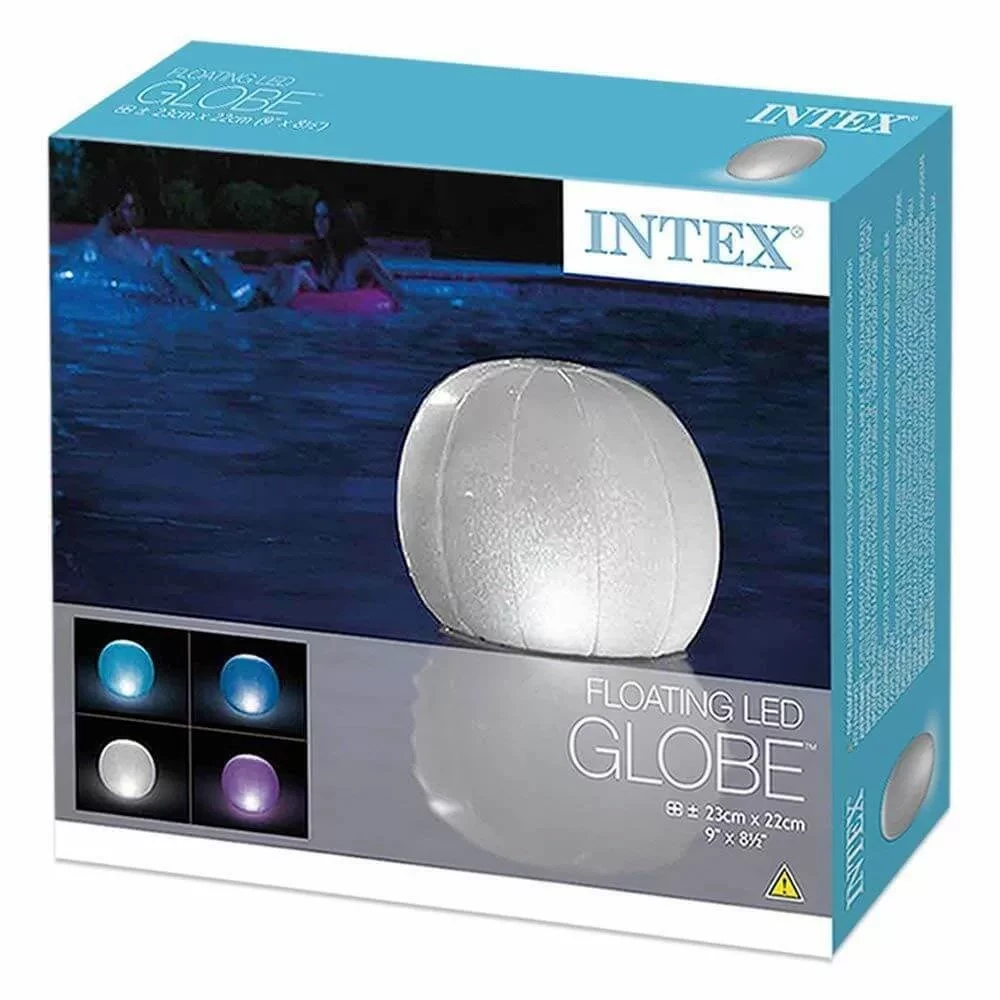 Плавающий светодиодный шар для бассейна Intex (28693) - фото 2 - id-p156436200