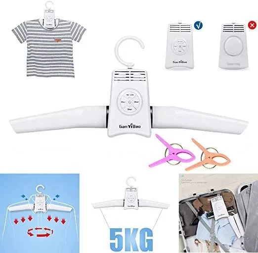 Портативная электрическая сушилка для одежды "Gan Yi Bao Portable Clothes Dryer" - фото 1 - id-p144630997