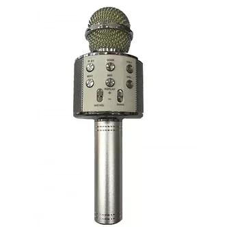 Караоке-микрофон HANDHELD/WSTER WS-858 Silver, фото 2