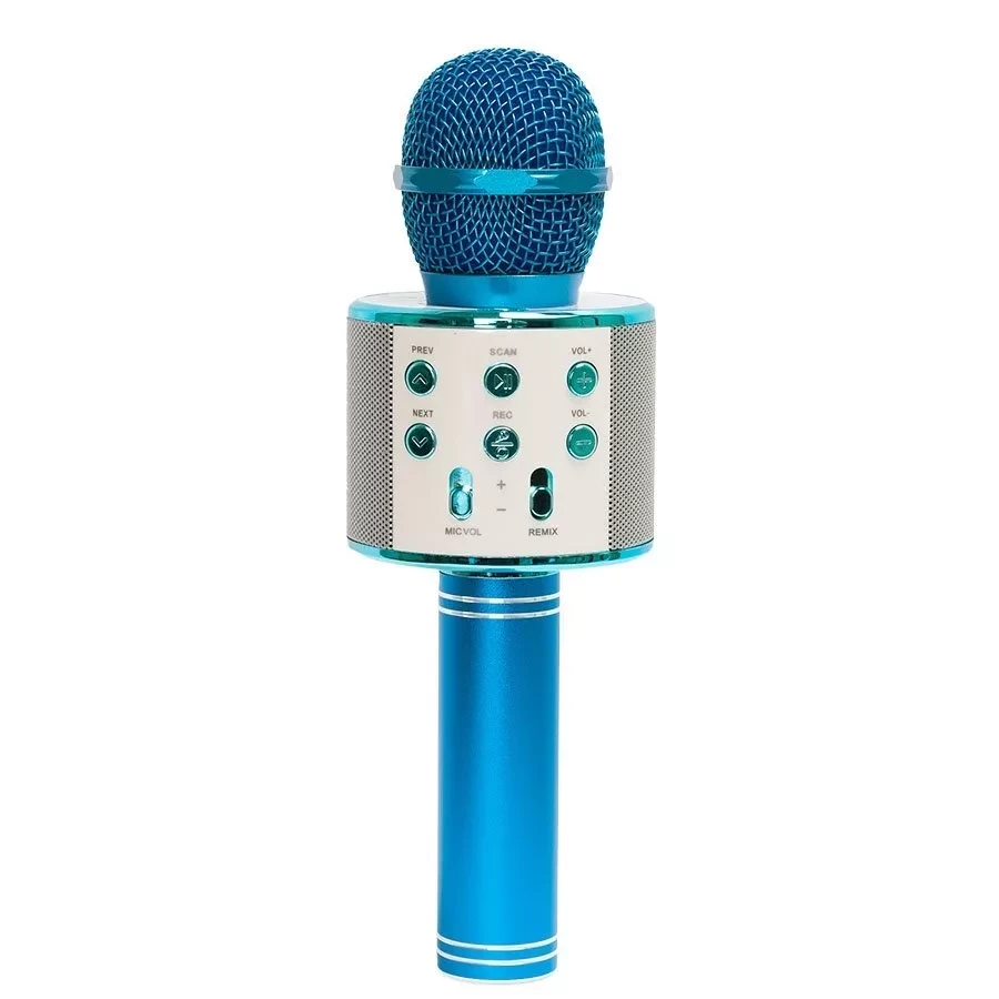 Караоке-микрофон HANDHELD/WSTER WS-858 Blue