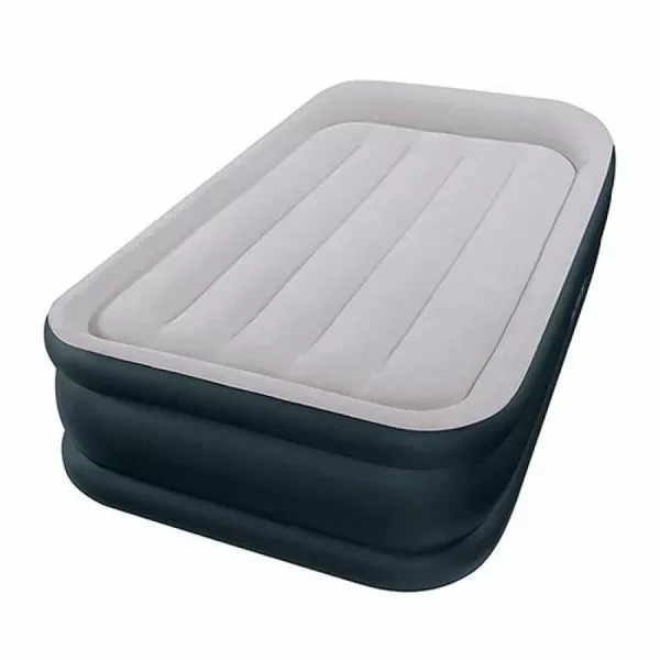 Кровать надувная одноместная Intex Deluxe Pillow Rest Raised 191x99x42 см (64132NP) - фото 1 - id-p158109729