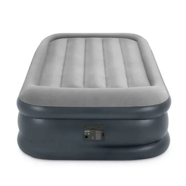 Кровать надувная одноместная Intex Deluxe Pillow Rest Raised 191x99x42 см (64132NP) - фото 7 - id-p158109729