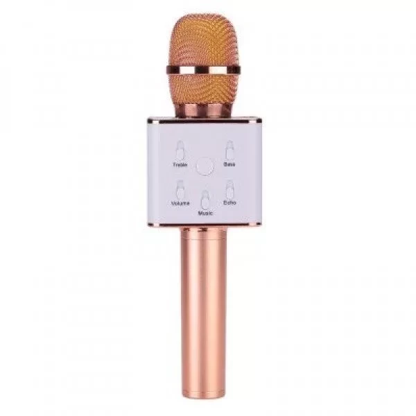 Караоке-микрофон Palmexx PX/MIC-Q7 Rose Gold - фото 1 - id-p107006746