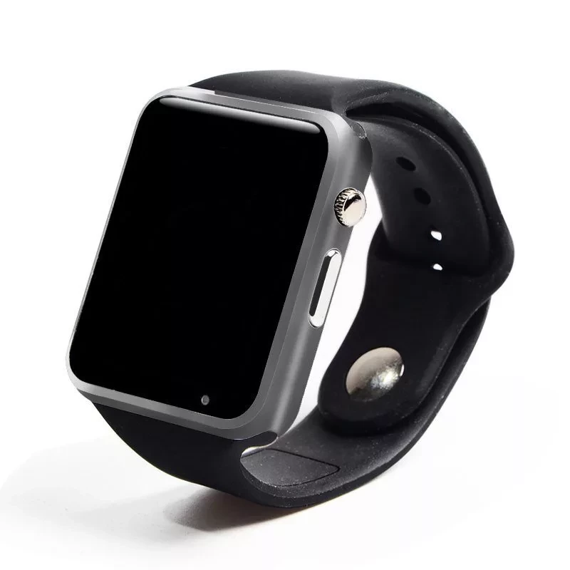 Умные часы Smart Watch A1 (черный/черный)