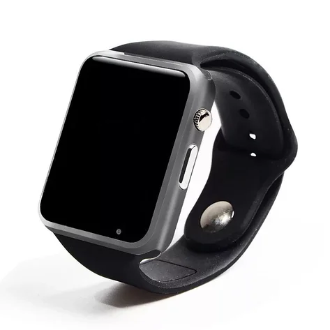 Умные часы Smart Watch A1 (черный/черный), фото 2