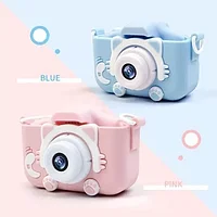 Детский фотоаппарат Fun Camera Kitty (голубой)