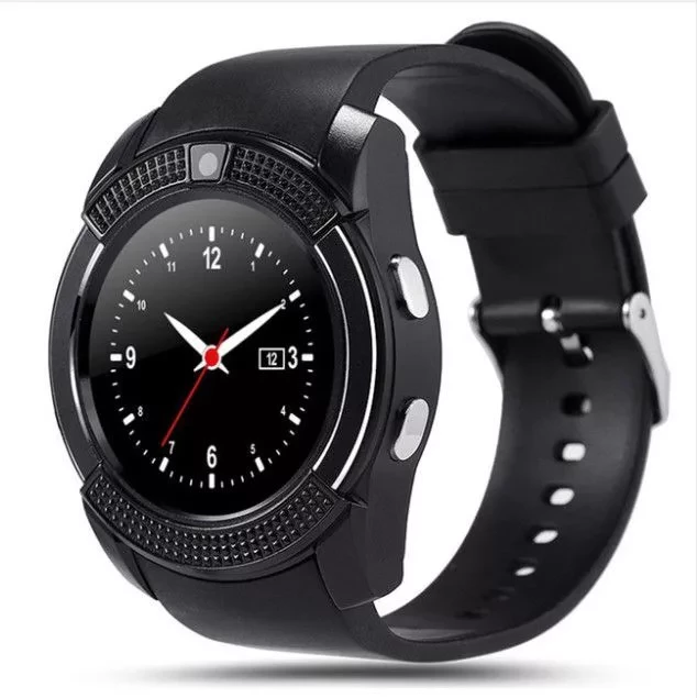 Умные часы Smartwatch V8 (черный) - фото 1 - id-p72616852