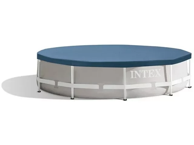 Тент-чехол для каркасных бассейнов Intex 305 см (28030, 305х25 см) - фото 1 - id-p158810248