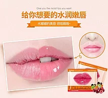 Увлажняющие патчи для губ с экстрактом вишни IMAGES Beauty Collagen 1 шт., фото 3