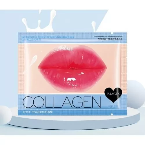 Увлажняющие патчи для губ с молочным протеином IMAGES Beauty Collagen Milk 1 шт. - фото 1 - id-p118518914