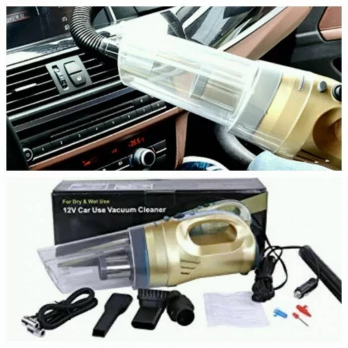 Автомобильный пылесос (для сухой и влажной уборки) Car Vacuum Cleaner DS12V от прикуривателя - фото 3 - id-p152319685